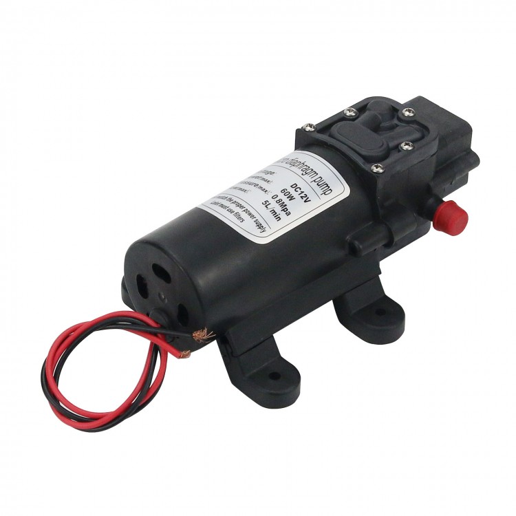 Micro Diaphragm Pump DC12V 60W 5L/min Agriculture Electric Water Pump ...