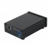 Headphone Amplifier DAC DSD ES9038 Sound Card USB DAC Assembled Black w/ USB Interface For Amanero