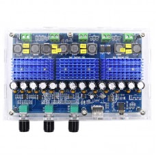 XH-A310 Digital Bluetooth Amplifier Board High Power Amplifier Board TDA3116D2 2*100W + 2*50W