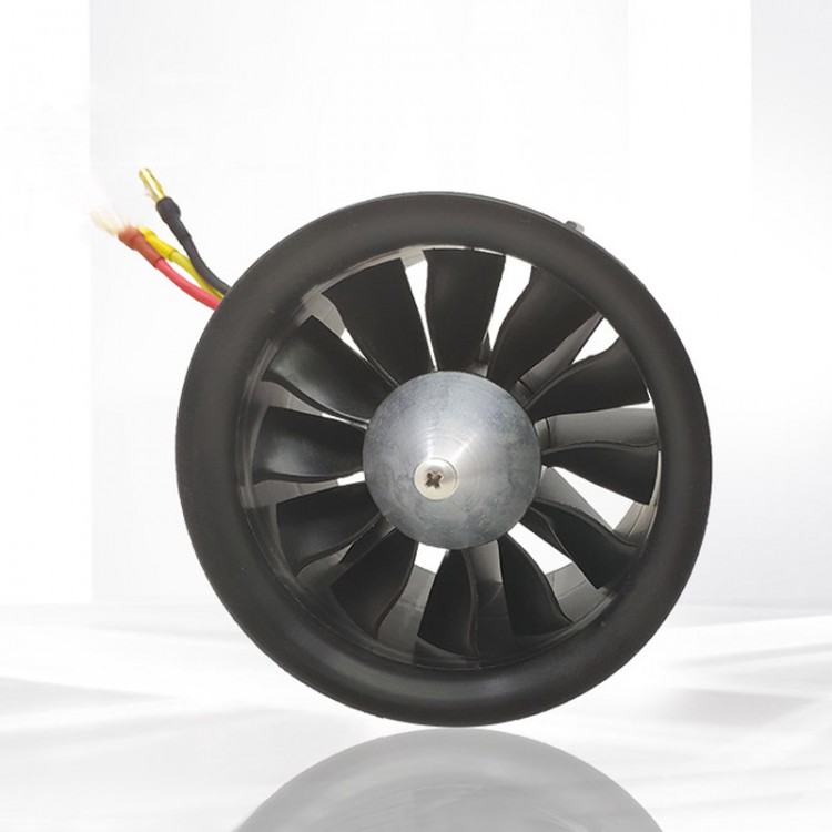 QF3748-1550KV 90MM EDF Motor Ducted Fan Motor 12-Blade 6S RC Model ...