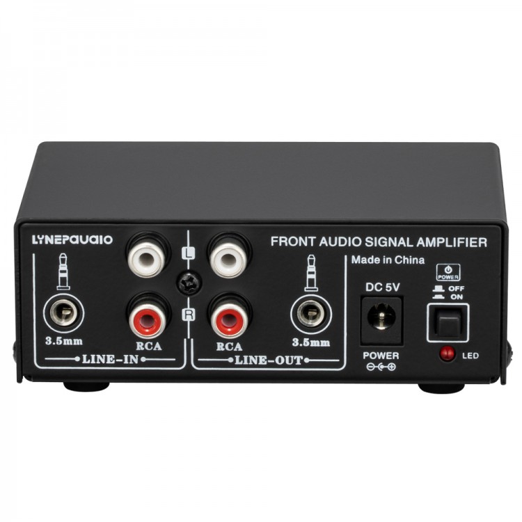 B057 Front Audio Signal Amplifier w/ Treble And Bass Adjustment ...