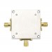 1.2GHz-2GHz GPS Antenna Power Divider Power Splitter Combiner 1 Way Input 2 Way Output w/ CNC Shell 