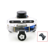 Omni Wheel ROS Car Robotic Car with Depth Camera SLAMTEC A1 ROS Master for Jetson nano 4GB (A02)