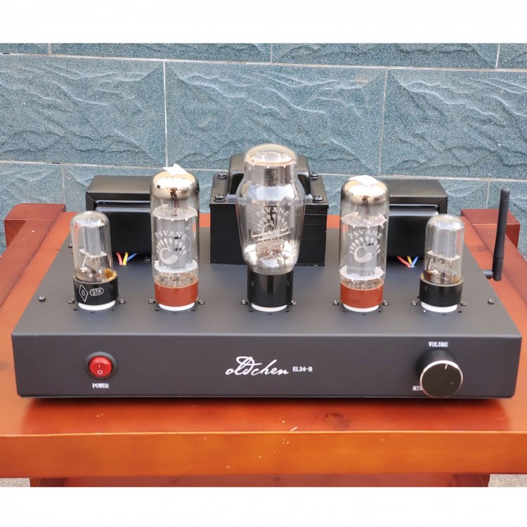 Oldchen EL34-B Tube Amplifier Single Ended Amplifier Hifi Amp Vacuum ...