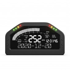 SINCO TECH DO922 Dashboard Display Race Dash Display Kit Water Temperature Oil Pressure Speedometer