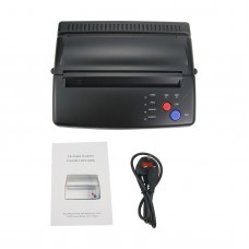 Pro Black Tattoo Transfer Copier Printer Machine Thermal Stencil Paper Maker Portable Mini Printer