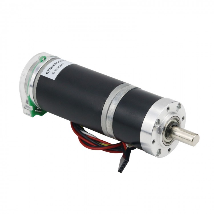 12V Speed Reduction Gearbox Planetary Gear DC Motor GP36 + 500-Wire ...