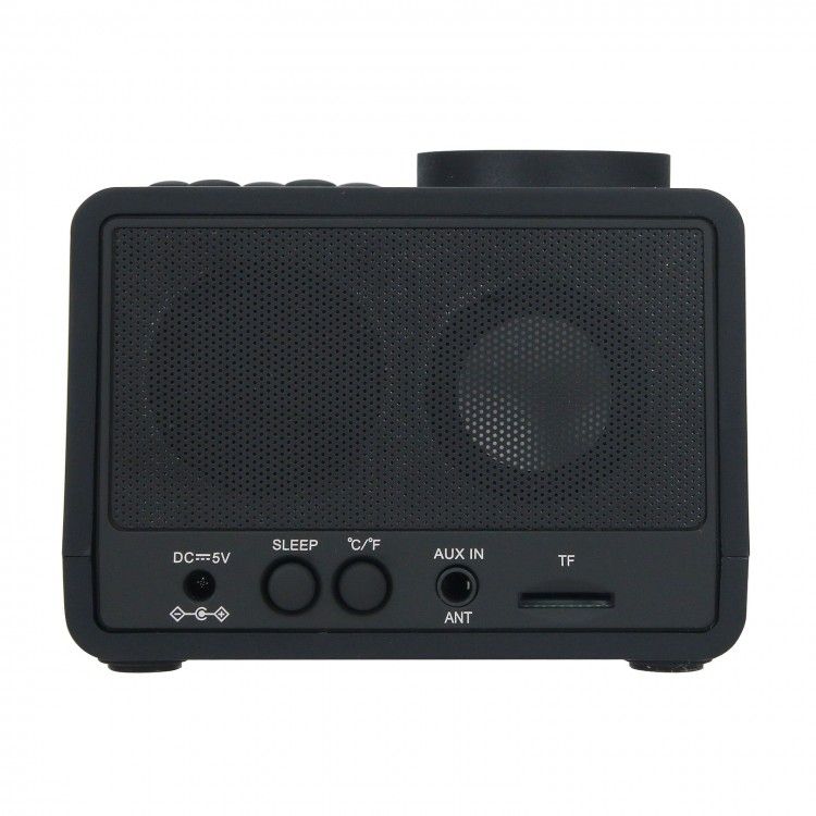 Alarm Clock Radio Bluetooth Speaker USB with Dual USB Charging Ports