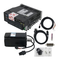 750W 2.39NM ASD-B2-0721-B+ECMA-C20807RS Delta AC Servo Motor Drive Kit+ Encoder Cable Power Cable 