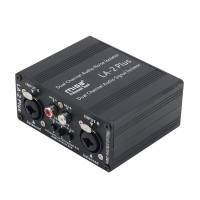 LA-2Plus Audio Noise Isolator Audio Signal Isolator Eliminate PC Audio Conference Mic Noise Hum