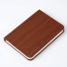 Wood Grain PU Folding Book Lamp Book Shaped Lamp Foldable Book Light USB Rechargeable Extra Mini