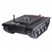 TR500S Robot Chassis Tank Chassis All-Terrain Chassis Rubber Track Assembled Load 50KG w/ Controller