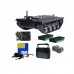 TR500S Robot Chassis Tank Chassis Rubber Track Assembled Load 50KG Image Transmission Remote Control