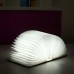 Wooden Book Shaped Lamp Folding Book Lamp Foldable Book Light Gift USB Rechargeable Mini Size