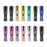 WT-121 Automatic Curling Iron Cordless Hair Curler Portable Ceramic Curling Wand USB Rechargeable