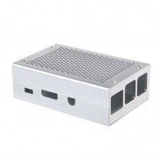 For Raspberry Pi 3 Case Silver Aluminum Alloy Raspberry Pi 3 Heatsink Case Perfect For DIY Makers