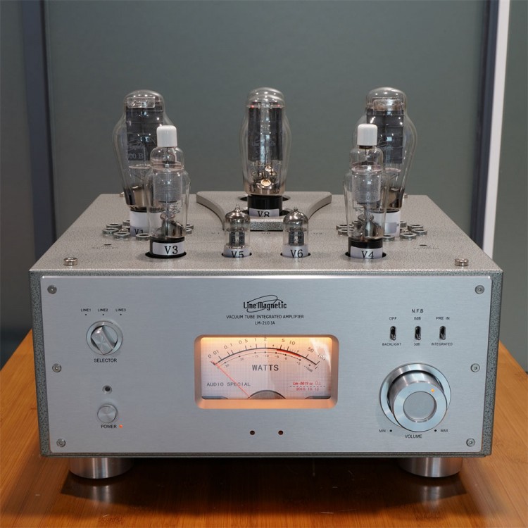 Line Magnetic Tube Amplifier LM-210IA Integrated Amp Single Ended 300B ...