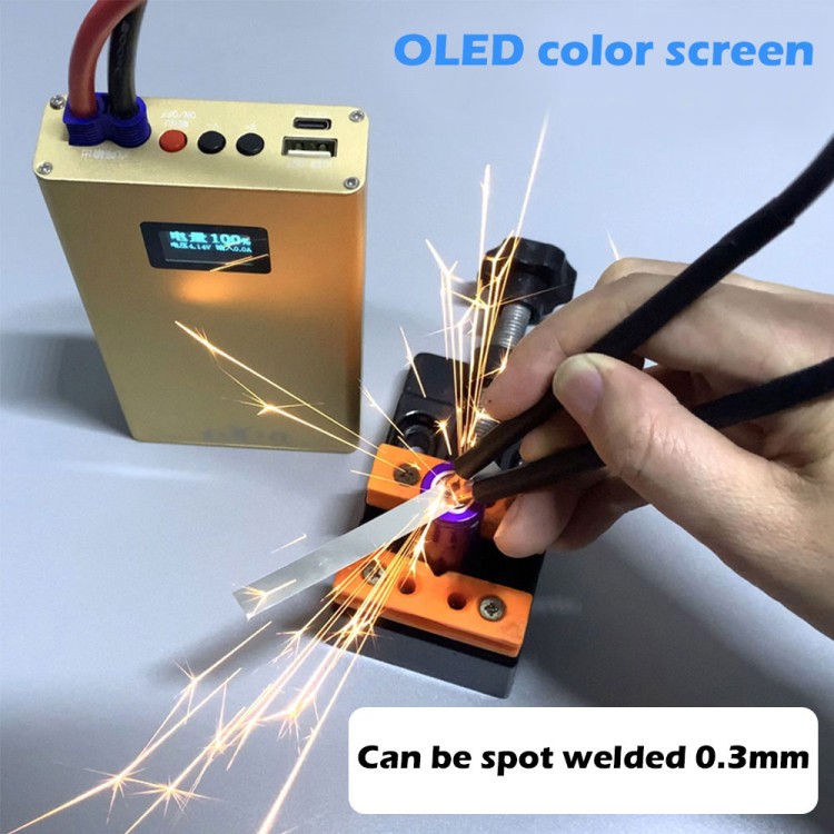 DX10 Portable Spot Welder LED Adjustable Mini Battery Spot Welding ...