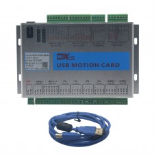 Upgrade CNC Mach3 USB 4 Axis Motion Control Card Breakout Board 2MHz MK4-V