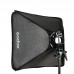 Godox SFUV4040 S-Shaped Flash Bracket For Bowens Mount With Softbox Carrying Bag (15.7x15.7")