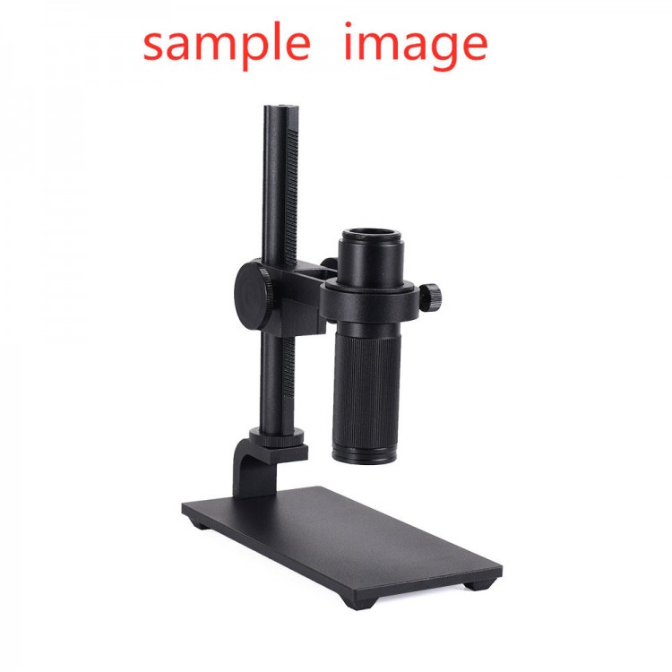 Black Aluminum Alloy Microscope Stand Heavy Duty For USB Microscopes ...