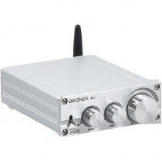 BRZHIFI M3 2.1 Subwoofer Amplifier 2x80W BT5.0 Small Amplifier 15V 5A Power Supply For 2-5" Speakers