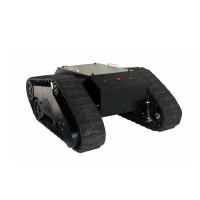 TS5.0 Assembled Field Tank Chassis Load Capacity 100KG+ w/ Controller For ROS Patrol Fire Fighting