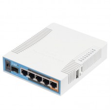 MikroTik RB962UiGS-5HacT2HnT hAP ac Router Dual Concurrent Triple Chain 2.4/5GHz AP Five Gigabit Ethernet Ports Router
