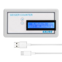 GMV2 Portable Handle Geiger Counter Assembled Nuclear Radiation Detector γ β X Ray with Tube Radiation Dosimeter