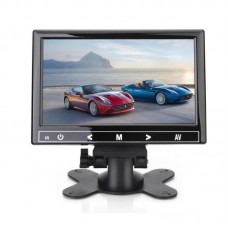 CAR7005AHV 7" Desktop Monitor Display 1024*600 AV/HDMI/VGA Touch Button Reversing Video Surveillance