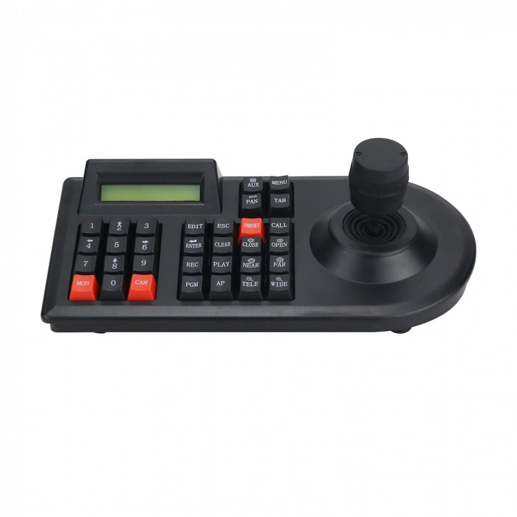 3D Joystick PTZ Keyboard 9VDC for CCTV Camera Dom RS485 Control ...