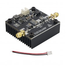 Circuiter Hardware HF VHF Power Amplifier RF Microwave Power Amplifier 4W 6MHz-500MHz Ham Radio Amp