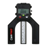 Professional Measuring Tool Portable Digital Depth Gauge 0-80mm Depthometer Depth Indicator Height Gauge for Woodworking