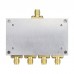 QM-PD4-05100S RF Power Divider Power Combiner 5-1000M Power Splitter SMA Connector One To Four