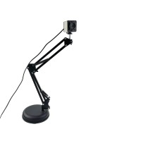 Hsk-800w 2K 8MP HD Digital Camera Built-In Mic Round Base For Online Remote Education Livestreaming
