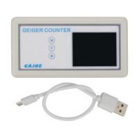 GMV2S Handle Geiger Counter Color LCD Display Nuclear Radiation Detector γ β X Ray with Tube Radiation Dosimeter