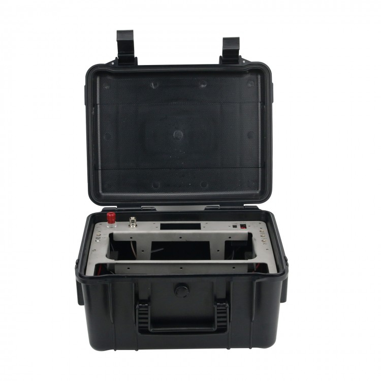 Outdoor Waterproof Radio Box Carry Cage w/ Metal Panel Perfect For ICOM ...
