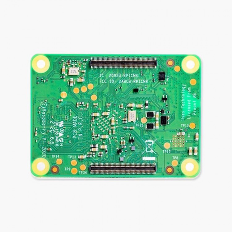 CM4001000 Compute Module 4 Board With 1GB RAM LPDDR4 Lite EMMC Storage ...