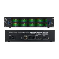 TKL T2531 Professional Graphic Equalizer Audio Processor Two 31-Band Spectrum Display For Home Stage
