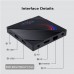 H96 Max H616 OTT TV Box TV Set Top Box 4G+32G 6K Ultra HD w/ Remote Control Supports 2.4G/5G Wifi