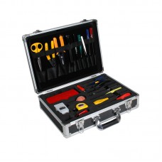 JW5001 22PCS Fiber Optic Tool Kit With Carrying Case For Optical Fiber Repair And Maintenance