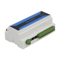 8 Channel IP Network Relay Controller RS485 To Ethernet Switch Quantity Controller With Shell