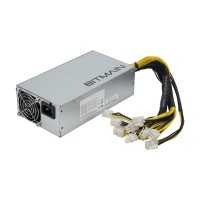 APW7 1800W Server 2U Power Supply Mining PSU For Bitmain Antminer 12V 10x PCI-E 6 Pin Mining GPU