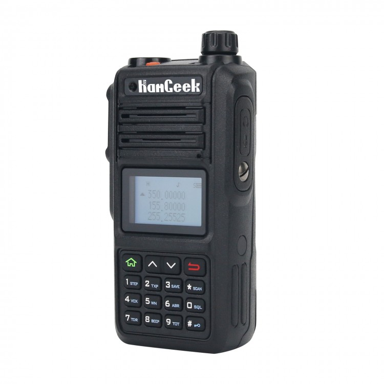 HamGeek HG350W High-End Walkie Talkie IP68 VHF UHF Transceiver 4-Band ...