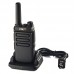 2PCS X-65TFSI 8W 10KM Walkie Talkie Handheld Transceiver UHF Transceiver Radio w/ Charging Dock