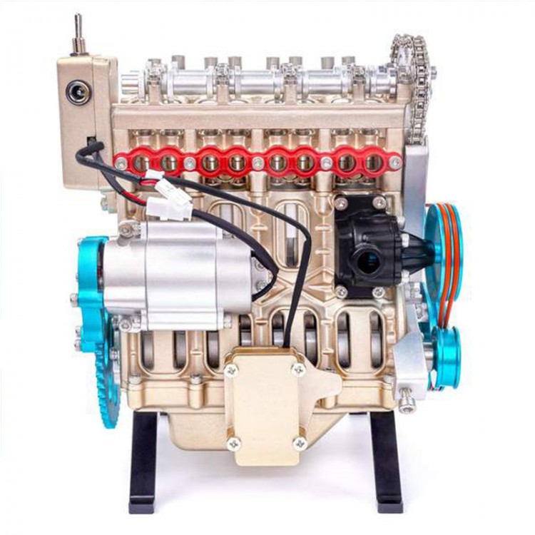 DM113 Metal Model Engine Kit 4 Cylinder Engine Model Kit Unassembled ...