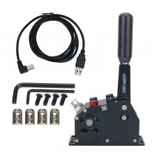 For Simagic Q1 Sequential Shifter PC Racing Games SRS Sequential Shifter Gearshift USB Hand Brake 120mm