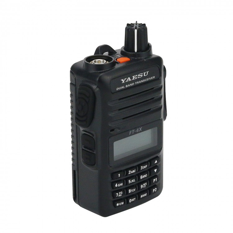 YAESU FT-4XR 5W 3KM VHF UHF Radio Dual Band Transceiver Walkie Talkie ...