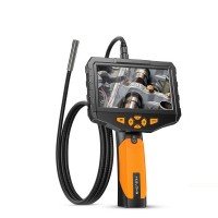 TESLONG Single-Lens Industrial Endoscope Camera 1MP Borescope With Semi-Rigid Cable (5.5MM 1M/3.3FT)