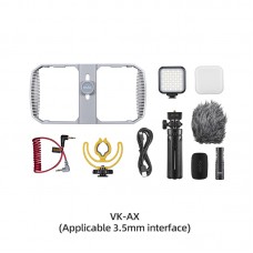 Godox VK1-AX MobilePhone Shooting Cage Case Cage with Cold Shoe and 1/4 Screw for Mobile Phone Photography Vlog Video